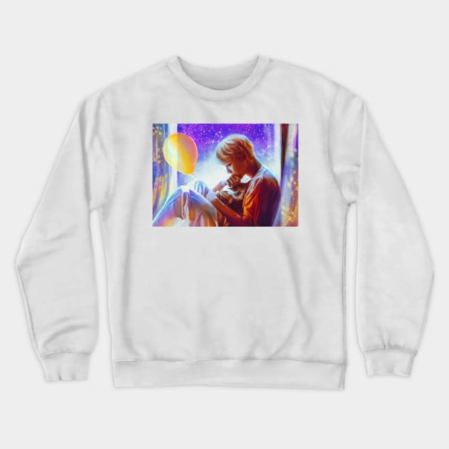 Jimin Serendipity Crewneck Sweatshirt by EllenDrawings